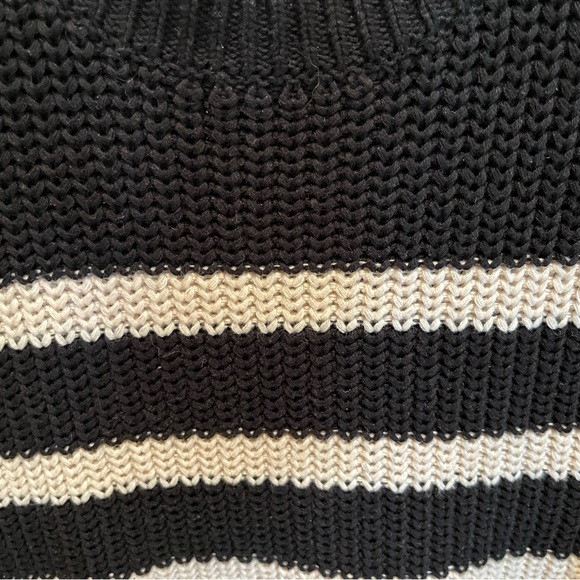 John + Jenn Ada Black & tan Stripe Sweater sizeS - Picture 4 of 4